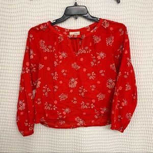 Universal Thread Long Sleeve Crop Top